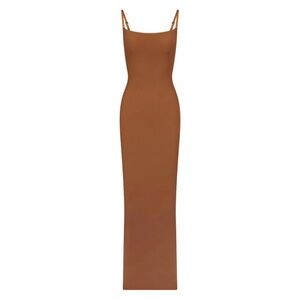 SKIMS Brown / Copper Maxi Dress